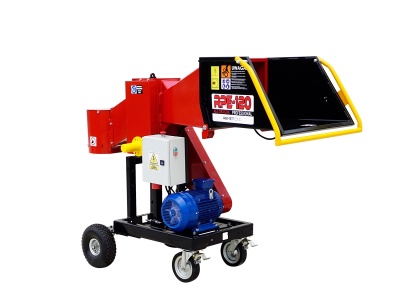 Špalíkovač s elektrickým pohonem Model RPE-120 Remet (11 kW) + Podvozek pro ruční přepravu