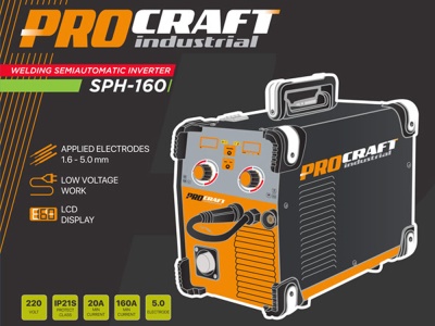 Svářecí invertor Procraft SPH-160