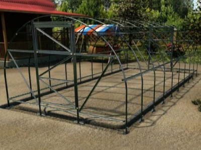 Zahradní polykarbonátový skleník KIN IDEAL 8x3m PC 6mm