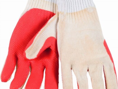 KRTW006XXL - W Rukavice pletené s Latexovým povlakem vel. XXL (pracovní)