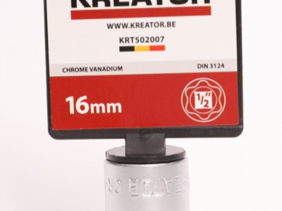 KRT502007 - 1/2" Nástrčná hlavice (ořech) 16mm