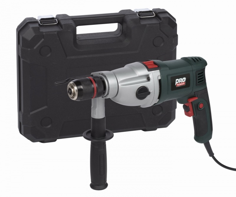 POWP2050 - Elektrická vrtačka s příklepem 1.050W