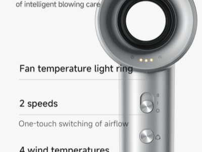 GLOXD8S - Fén na vlasy s ionizátorem