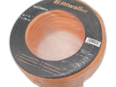 Riwall PRO Zahradní dvouplášťová hadice Riwall, délka 20 m, průměr 3/4“ (vnitřní pr. 1/2“)