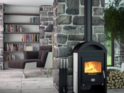 HS Flamingo MELAND bílá (bianco) - krbová kamna