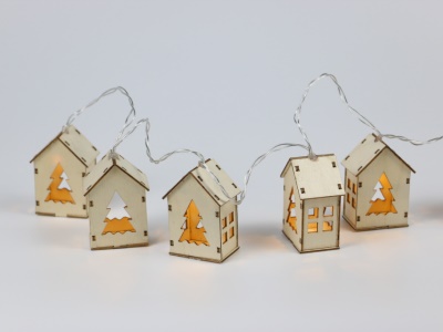 Řetěz domečky Nature