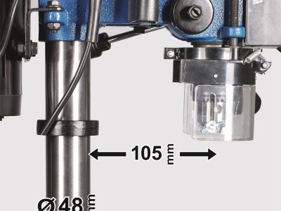 Scheppach DP 16 SL - stojanová vrtačka s křížovým laserem