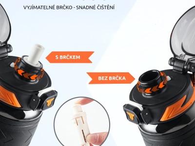 1020P - Tritanová láhev na pití 1l