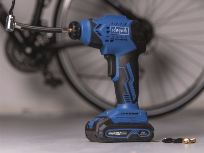 Scheppach C-AC20-X - 20 V IXES aku kompresor (bez baterie a nabíječky)
