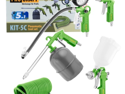 Sada příslušenství ke kompresoru Procraft  KIT-5C