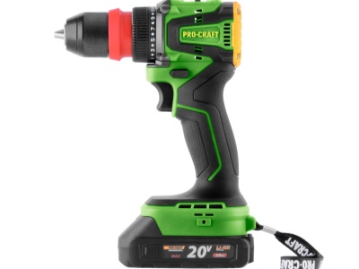 Aku vrtací šroubovák Procraft PA20LiDFR