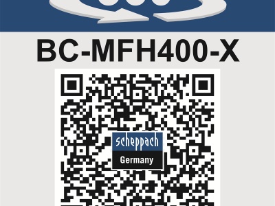 Scheppach BC-MFH400-X-SET S2 - 20 V IXES aku multifunkční stroj 4v1 + 2x 2Ah baterie + duální nabíječka 2,4 A