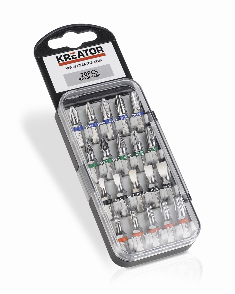 KRT064450 - Sada bitů 20 ks PZ/PH/SL/TX