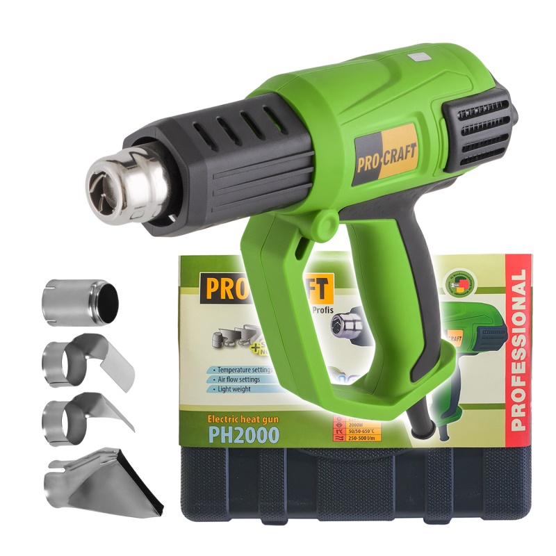 Pistole horkovzdušná PROCRAFT PH2000