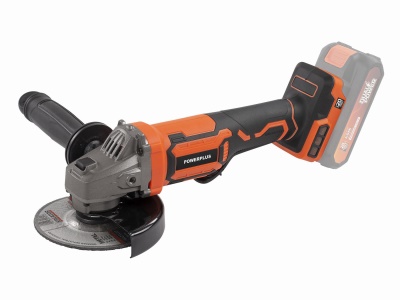 POWDP35160 - Aku úhlová bruska 20V 125mm bezuhlíková (bez AKU)
