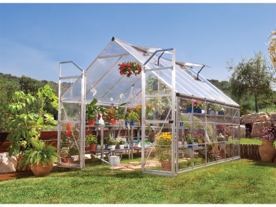 Palram - Canopia Balance 8x12 silver - polykarbonátový skleník