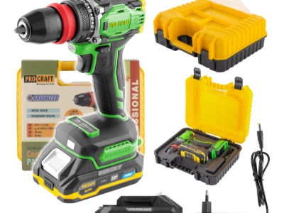 Aku vrtací šroubovák Procraft PA18Pro DFR