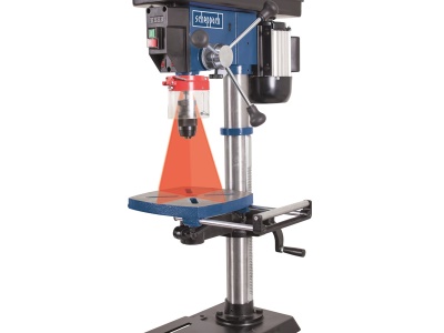 Scheppach DP 18 VARIO - stojanová vrtačka s křížovým laserem