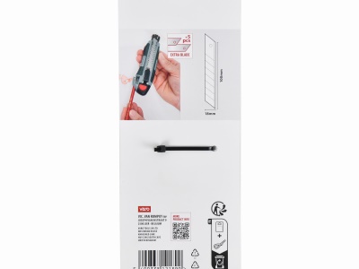 KRTH00205 - Odlamovací nůž 18 mm včetně ořezávátka na tužky