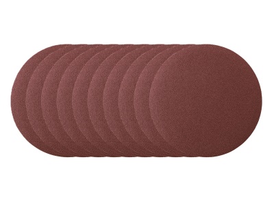 Scheppach Sada kulatých brusných papírů (10 ks, 150 mm, zrnitost 120) - pro BTS 900 / BTS 800