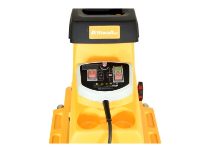 Riwall PRO RES 3044 B - elektrický válcový drtič 3000 W s transparentním boxem