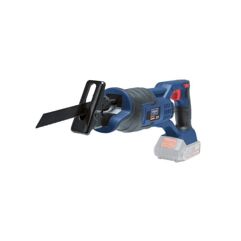 Scheppach CRS100-20Li - aku 20 V ocasová pila (bez baterie a nabíječky)