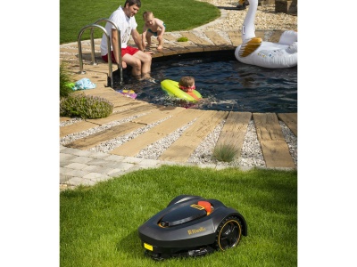 Riwall PRO RRM 600 - robotická aku sekačka 600 m2