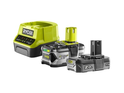 Ryobi RC18120-242 - sada 18 V lithium iontová baterie 2 + 4 Ah s nabíječkou RC18120 ONE+