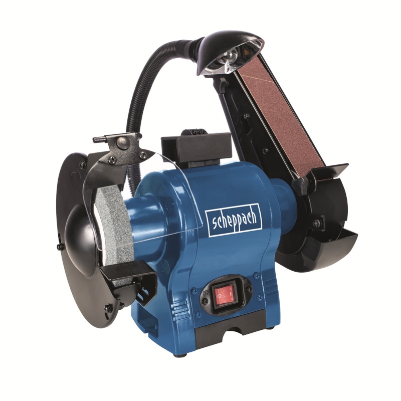 Scheppach BGS 700 - kombinovaná kotoučová a pásová bruska