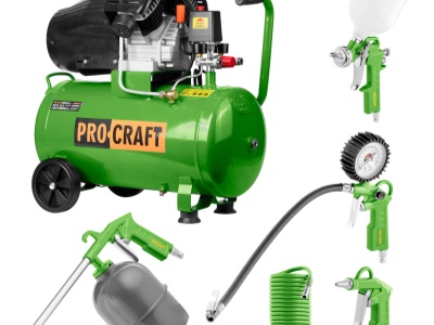 Kompresor Procraft AC50-2 + sada příslušenství
