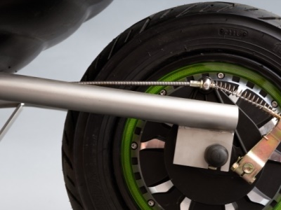 Aku kolečko SW8e Deluxe 125l - zelené 