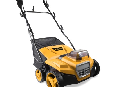 Riwall PRO RAV 3820i - aku travní provzdušňovač 2x20 V (bez baterie a nabíječky)