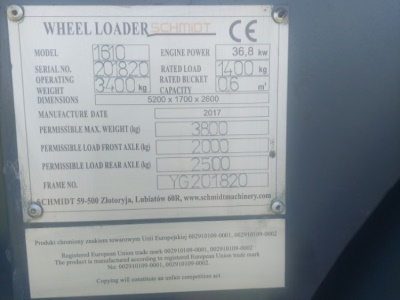 Nakladač Schmidt 1610