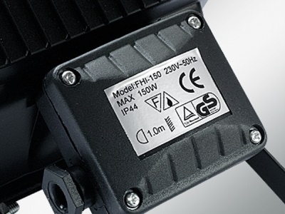 PRM20100 - Halogenová svítilna-černá