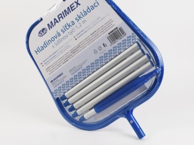 Síťka malá hladinová skládací s alu. tyčí