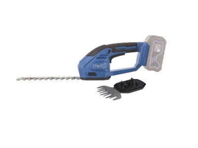 Scheppach C-HTGS200-X - 20 V IXES aku nůžky na trávu a keře (bez baterie a nabíječky)