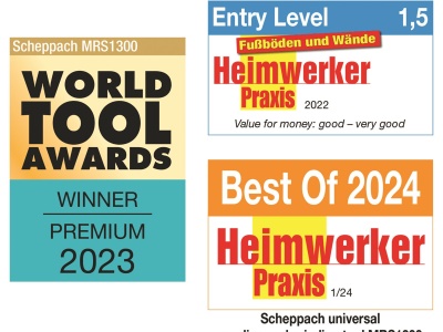 Scheppach MRS 1300 - kartáčová / renovační bruska