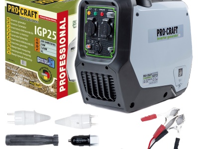 Invertorová elektrocentrála Procraft IGP25