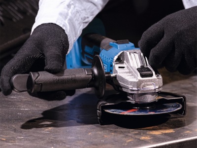 Scheppach C-AG125-X - 20 V IXES aku úhlová bruska (bez baterie a nabíječky)