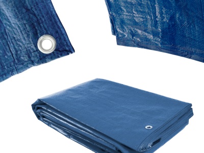 Plachta Procraft BT2x8 50g/m2 nepromokavá s oky 2x8 m modrá