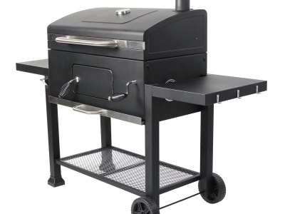 Riwall PRO RCG 80 - gril na dřevěné uhlí XXL Riwall PRO