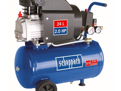 Scheppach HC 25 - olejový kompresor 24 l