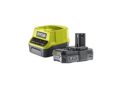 Ryobi RC18120-120 - sada 18 V lithium iontová baterie 2 Ah s nabíječkou RC18120 ONE+