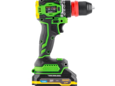 Aku vrtací šroubovák Procraft PA18ProDFR2 + sada bitů