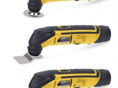 POWX13302 - Aku multifunkční stroj / oscilační bruska 12 V Li-ion 2xAKU