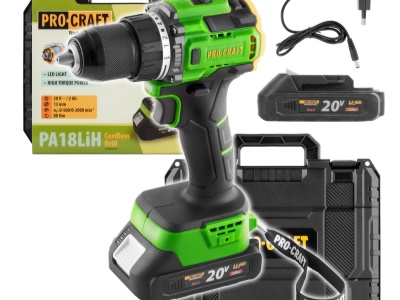 Aku vrtací šroubovák Procraft PA18LiH