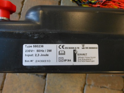 Elektrická ohradník + napájecí zdroj