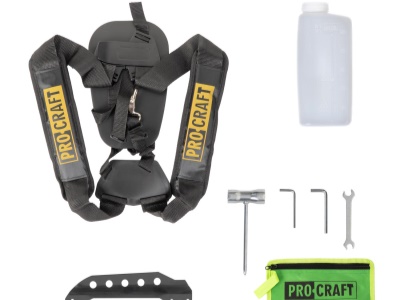 Benzínový křovinořez Procraft T4350-S s dělitelnou hřídelí