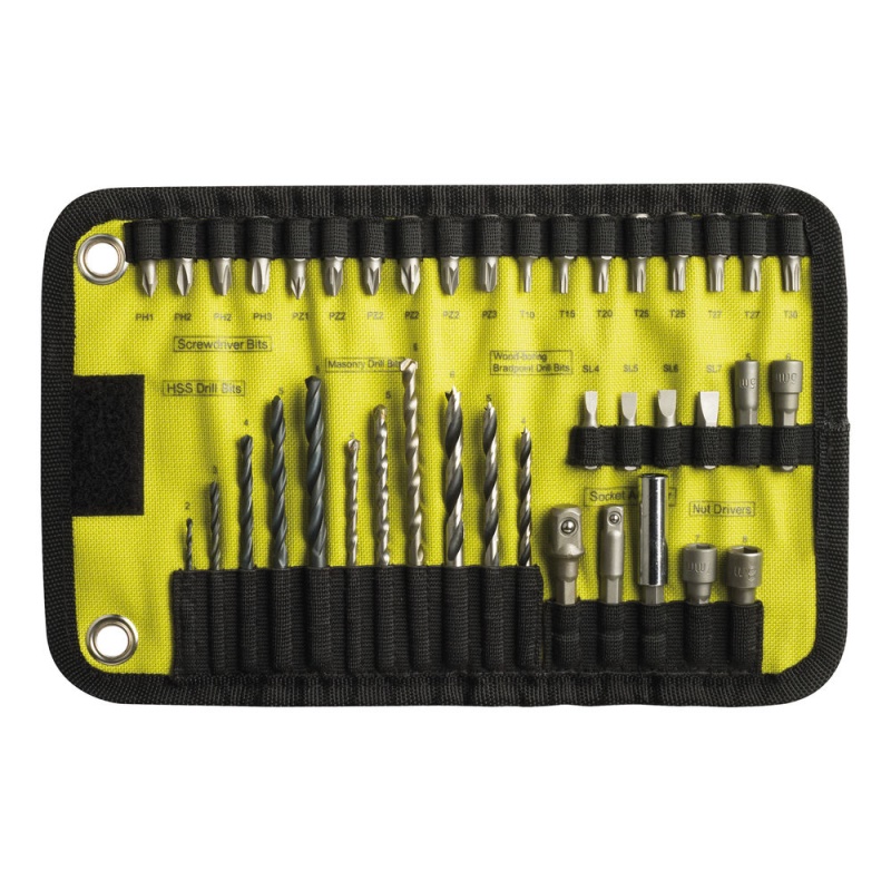 RYOBI RAK 40 RM - 40 ks sada vrtáků a šroubovacích bitů