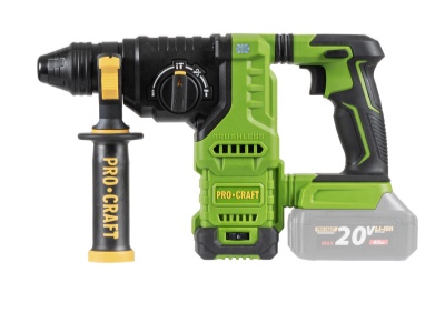 Aku vrtací kladivo Procraft PHA30bb (bez baterie a nabíječky v kufru)